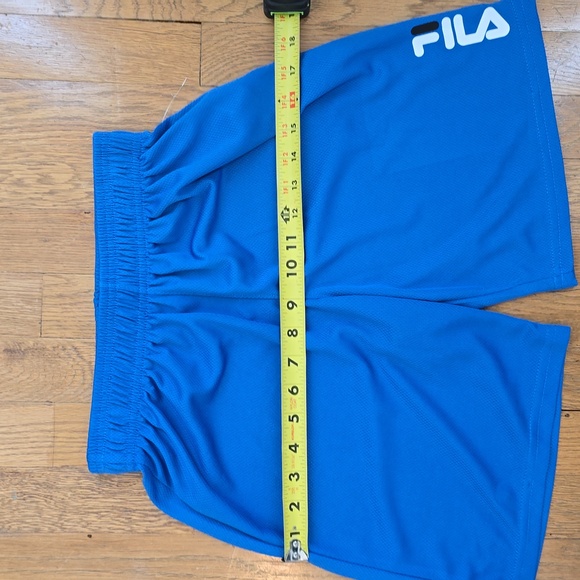 FILA BRAND SIGNATURE BOYS BLUE PULL ON ACTIVEWEAR SHORTS SIZE MEDIUM - Picture 10 of 10